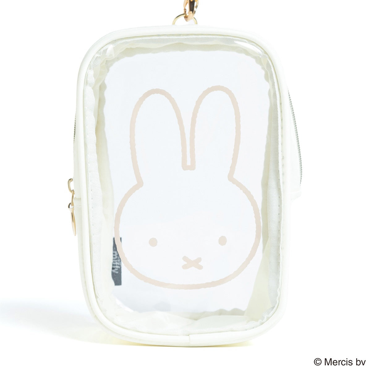 【キャラクターグッズ】MIFFY ミッフィー/CLEARスクエアポーチ