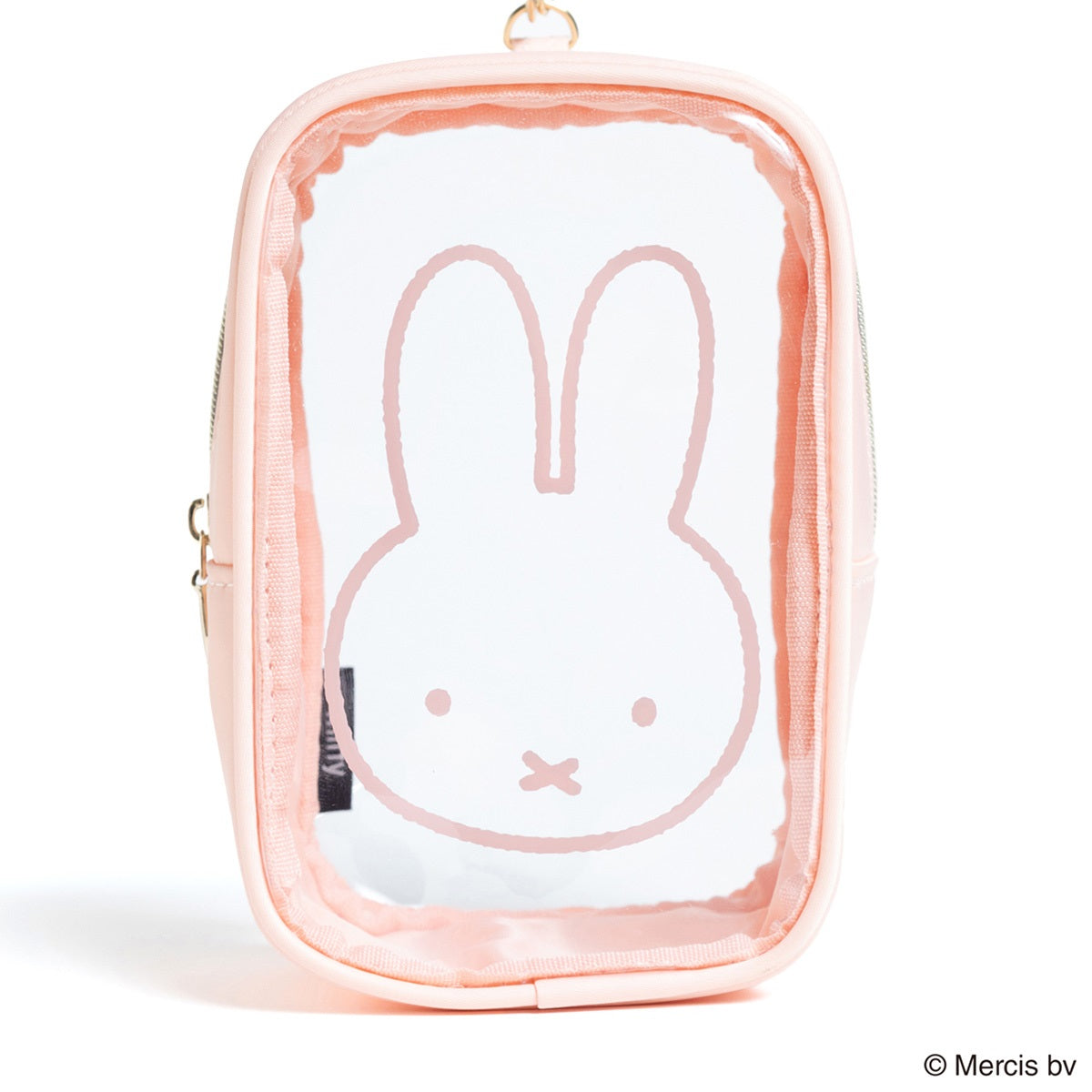 【キャラクターグッズ】MIFFY ミッフィー/CLEARスクエアポーチ