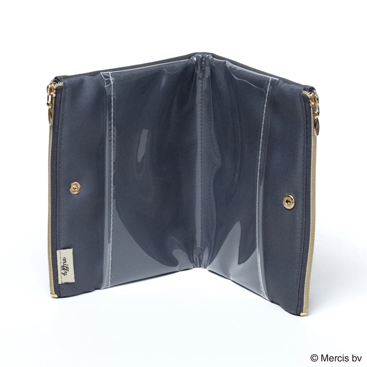 【キャラクターグッズ】BRUNA ブルーナ/BOA APPLIQUE二つ折りポーチ