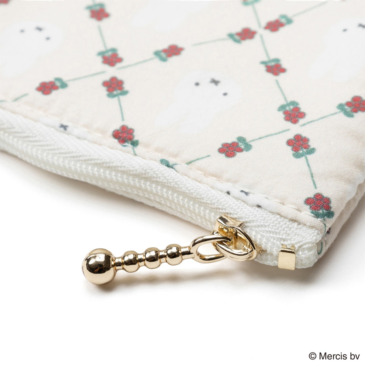 【キャラクターグッズ】MIFFY ミッフィー/QUILTING STYLE ミニフラットポーチ