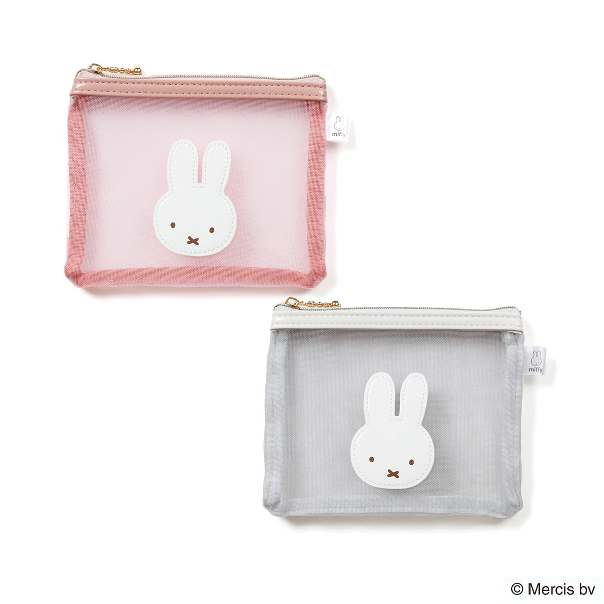 【キャラクターグッズ】BRUNA ブルーナ/COLOR MESHミニフラットポーチ