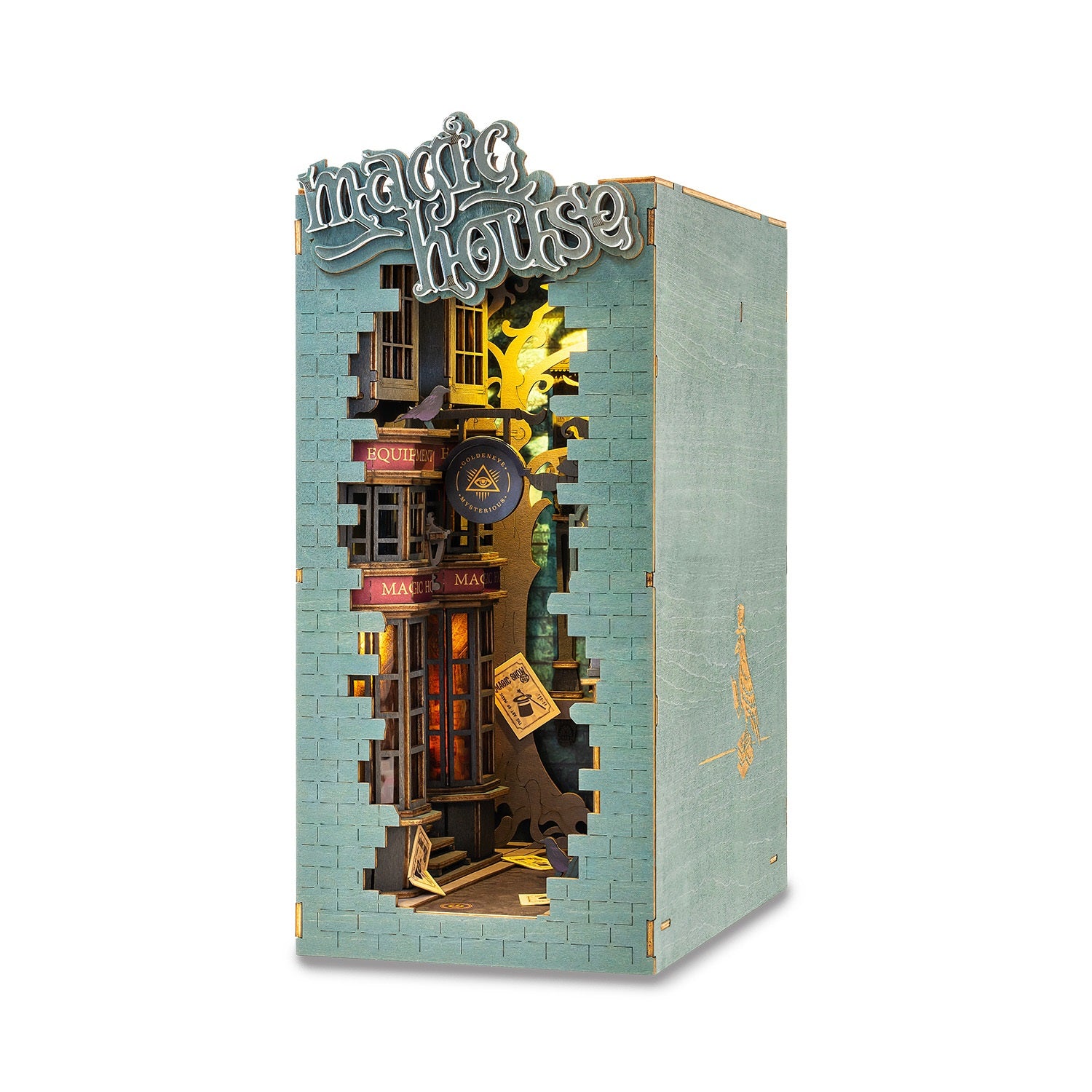 【ドラマと読書】BOOKNOOKシリーズ ジオラマブックスタンド