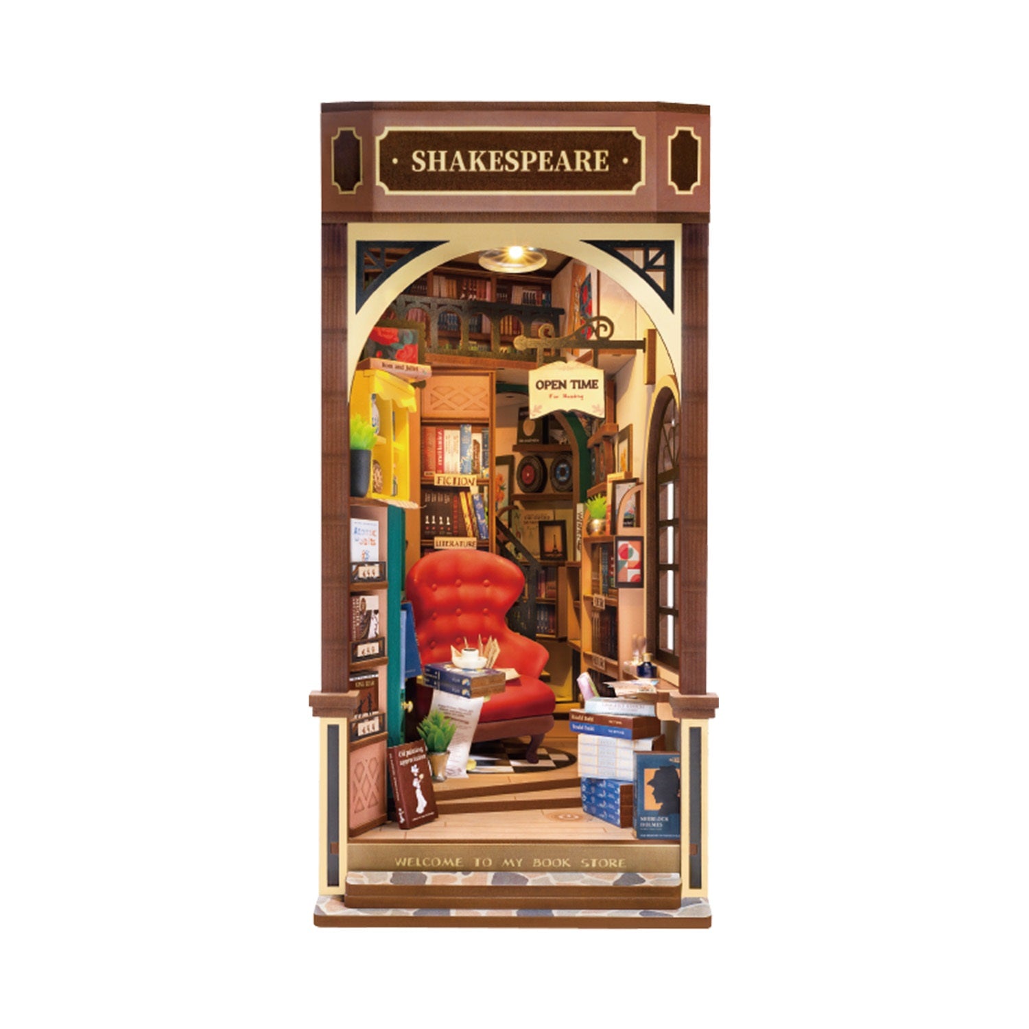 【ドラマと読書】BOOKNOOKシリーズ ジオラマブックスタンド