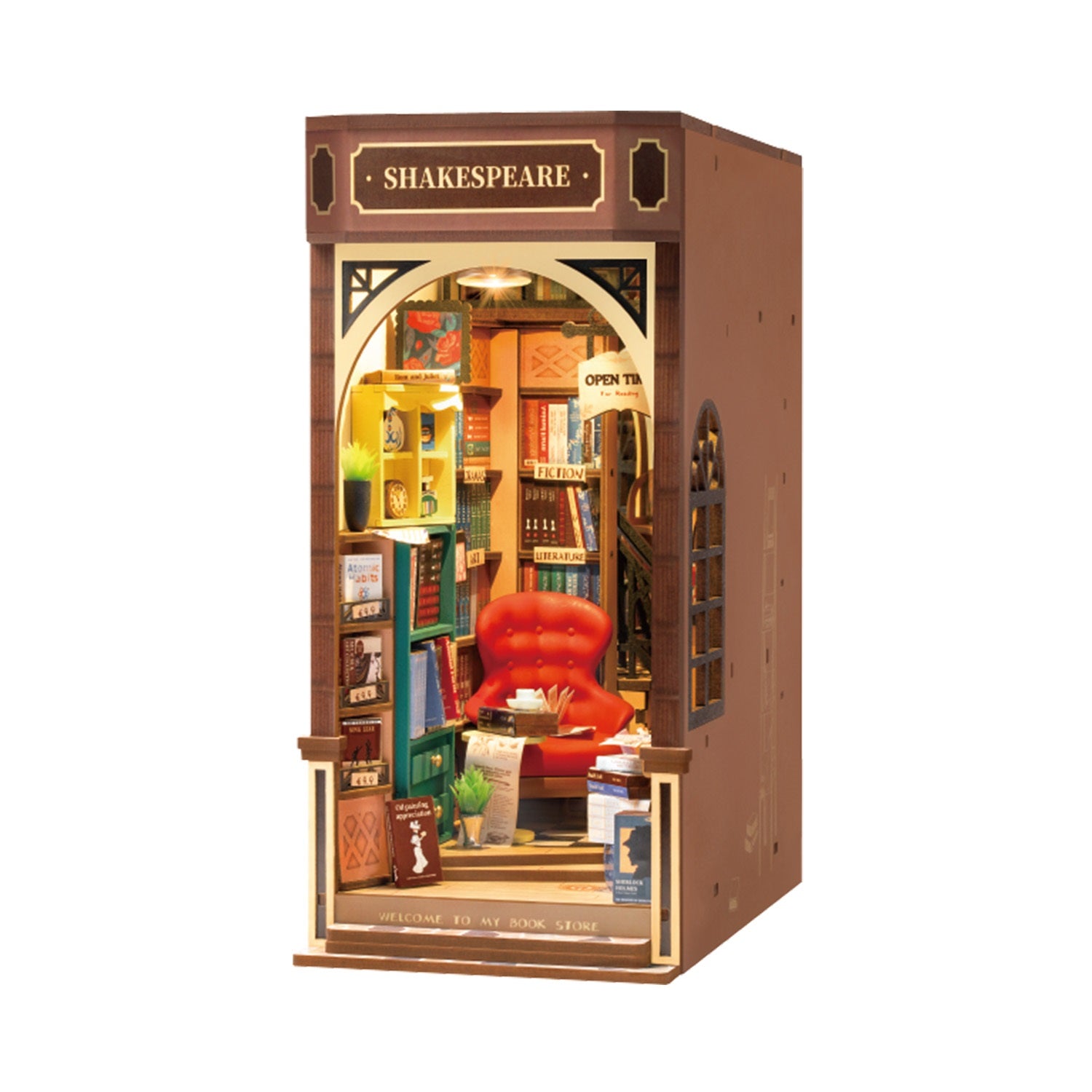 【ドラマと読書】BOOKNOOKシリーズ ジオラマブックスタンド