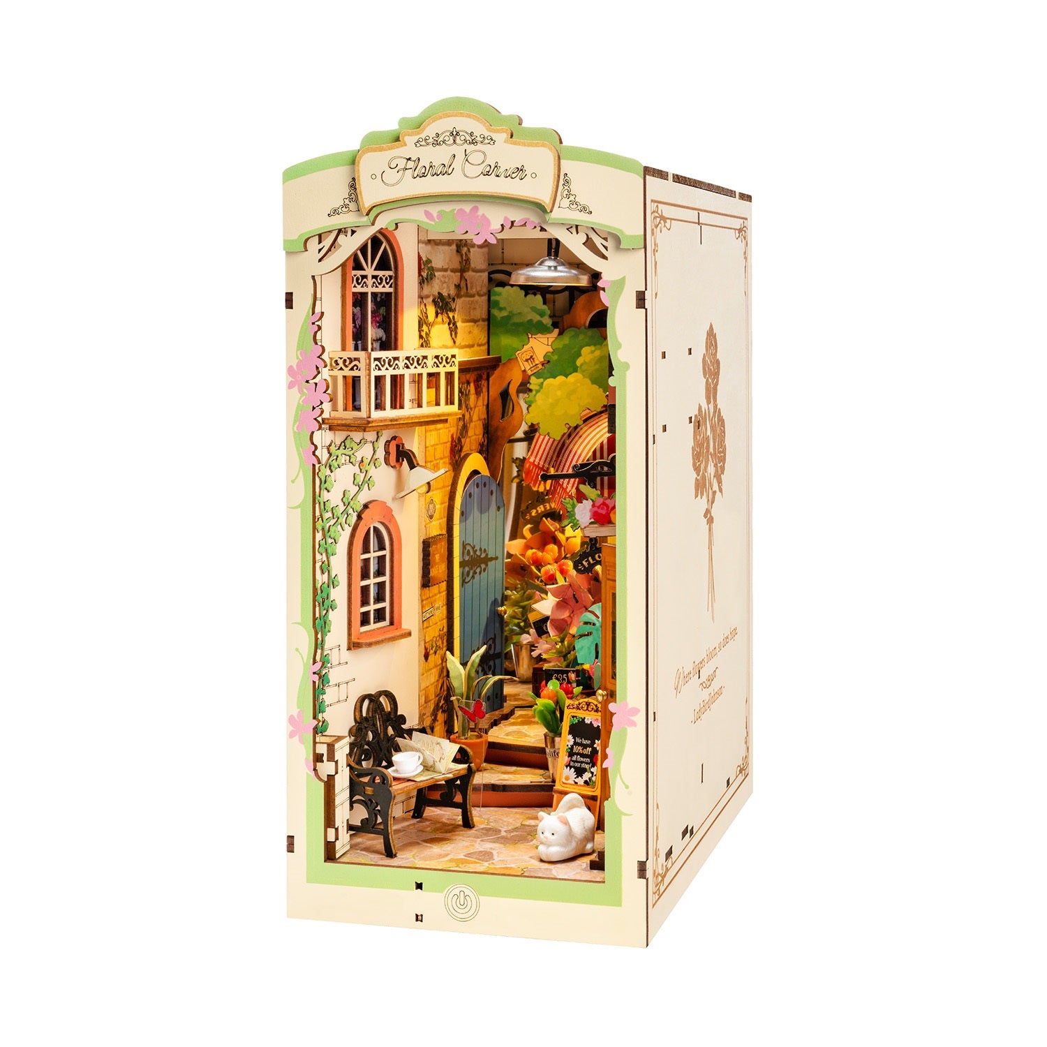 【ドラマと読書】BOOKNOOKシリーズ ジオラマブックスタンド