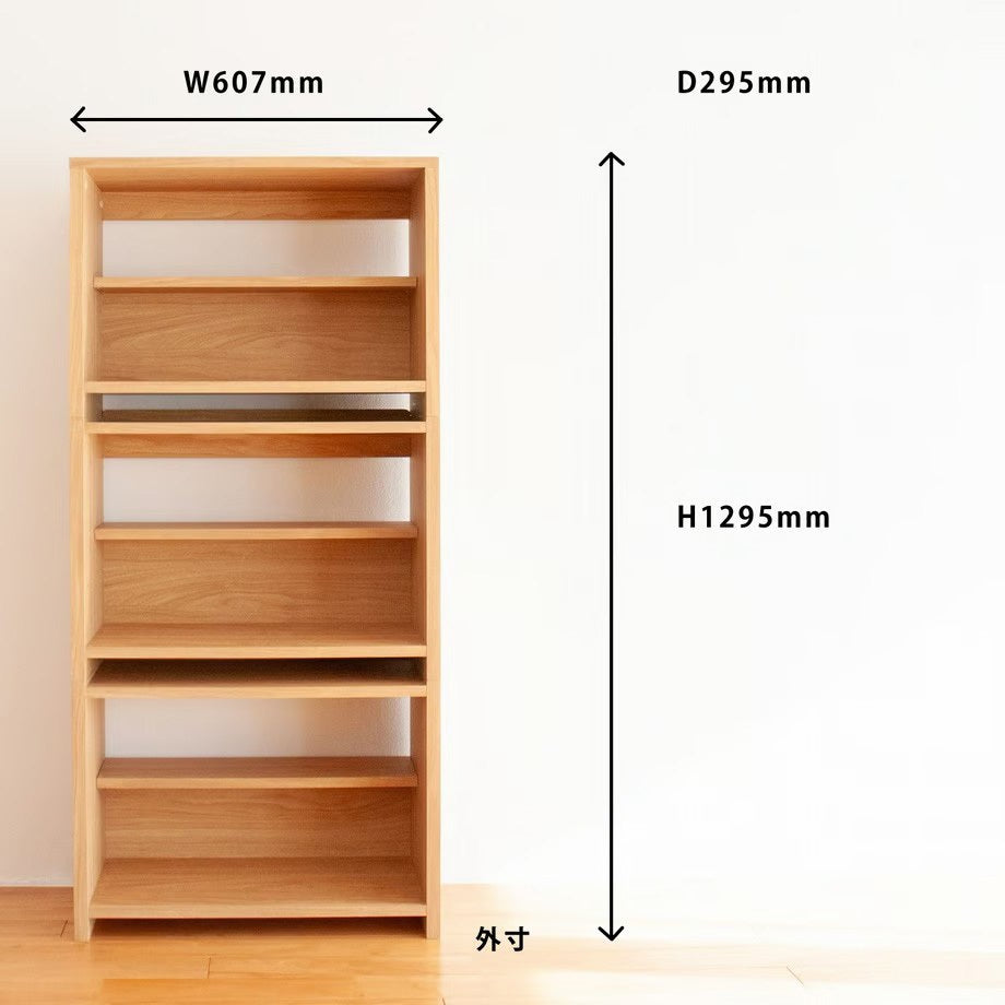 【ドラマと読書】BIBLIOPHILIC 黒猫の本棚 STACKING SHELF 3段 REGULAR×REGULAR×REGULAR FLAT TOP