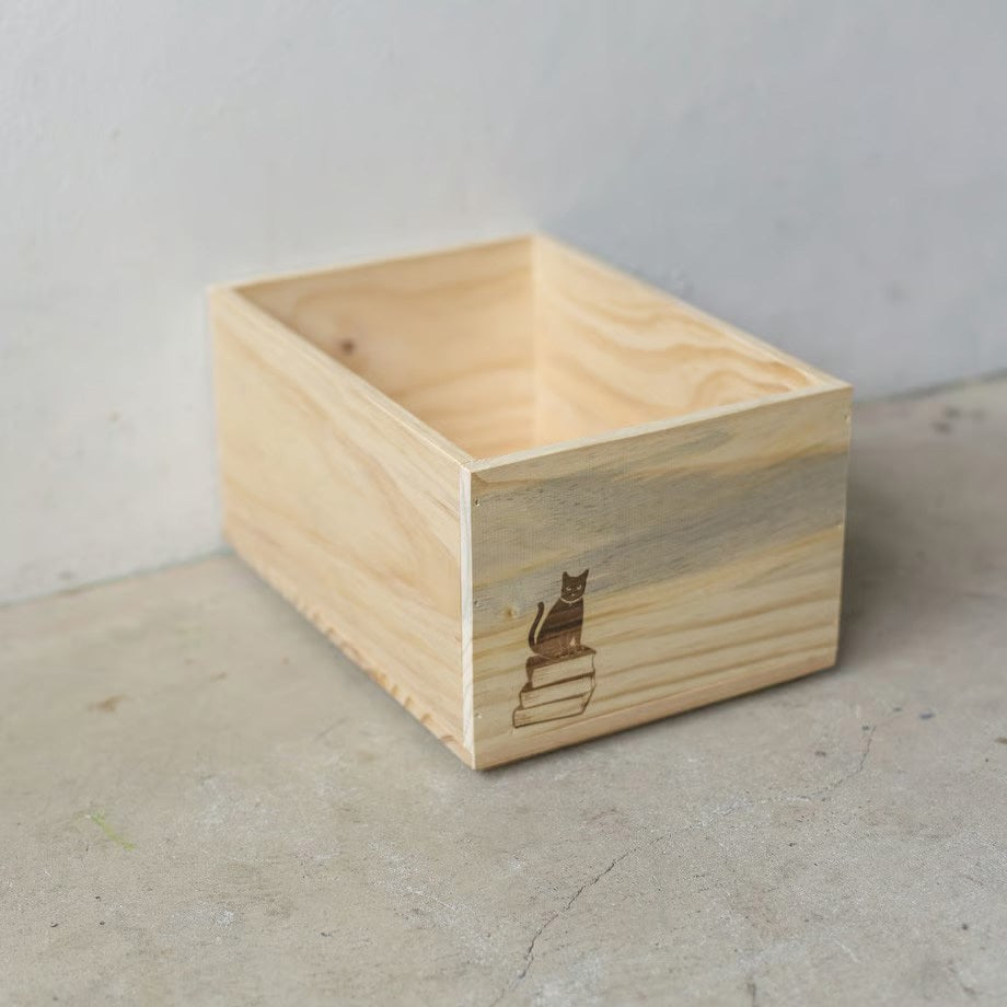 【ドラマと読書】BIBLIOPHILIC BOOK CONTAINER HALF Natural