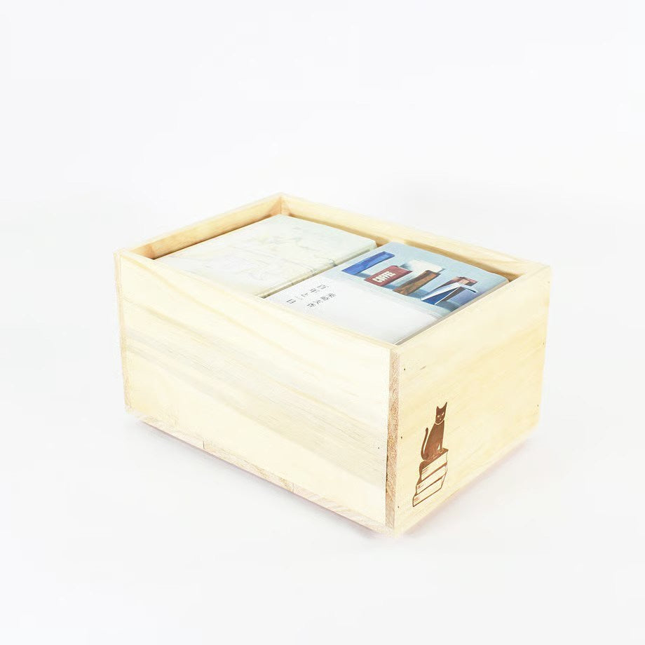 【ドラマと読書】BIBLIOPHILIC BOOK CONTAINER HALF Natural