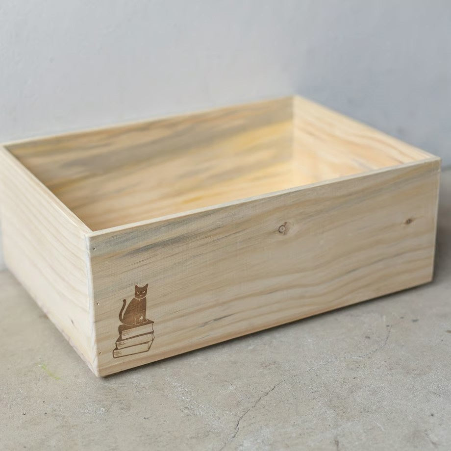 ドラマと読書】BIBLIOPHILIC BOOK CONTAINER Natural | WOWOW百貨店