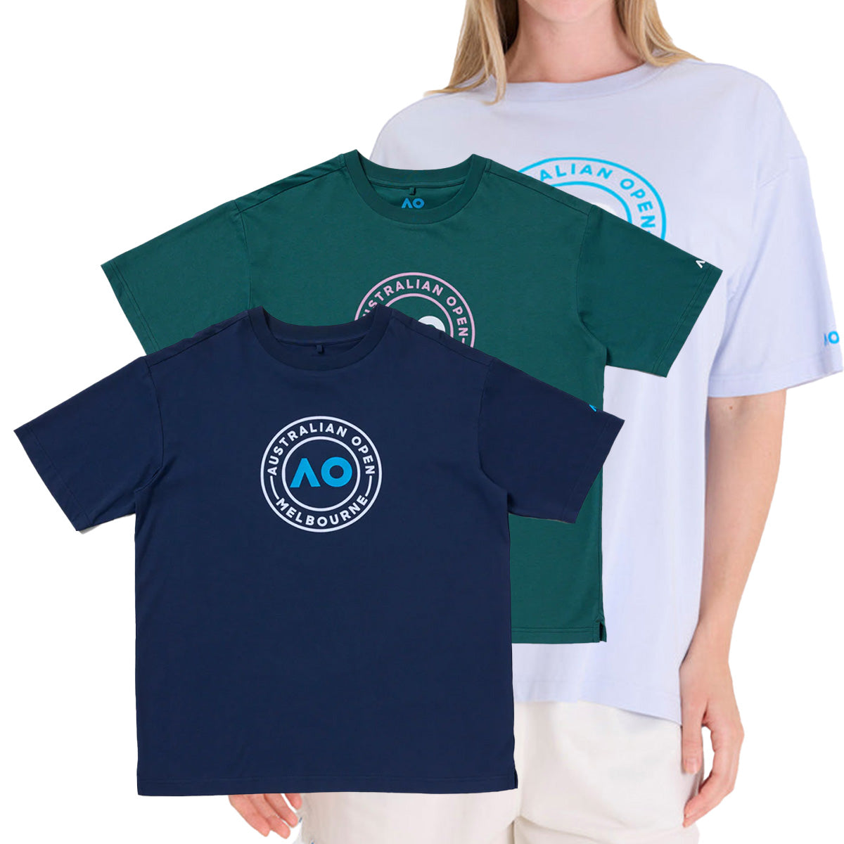 【全豪オープンテニス】AOサークルロゴ Tシャツ