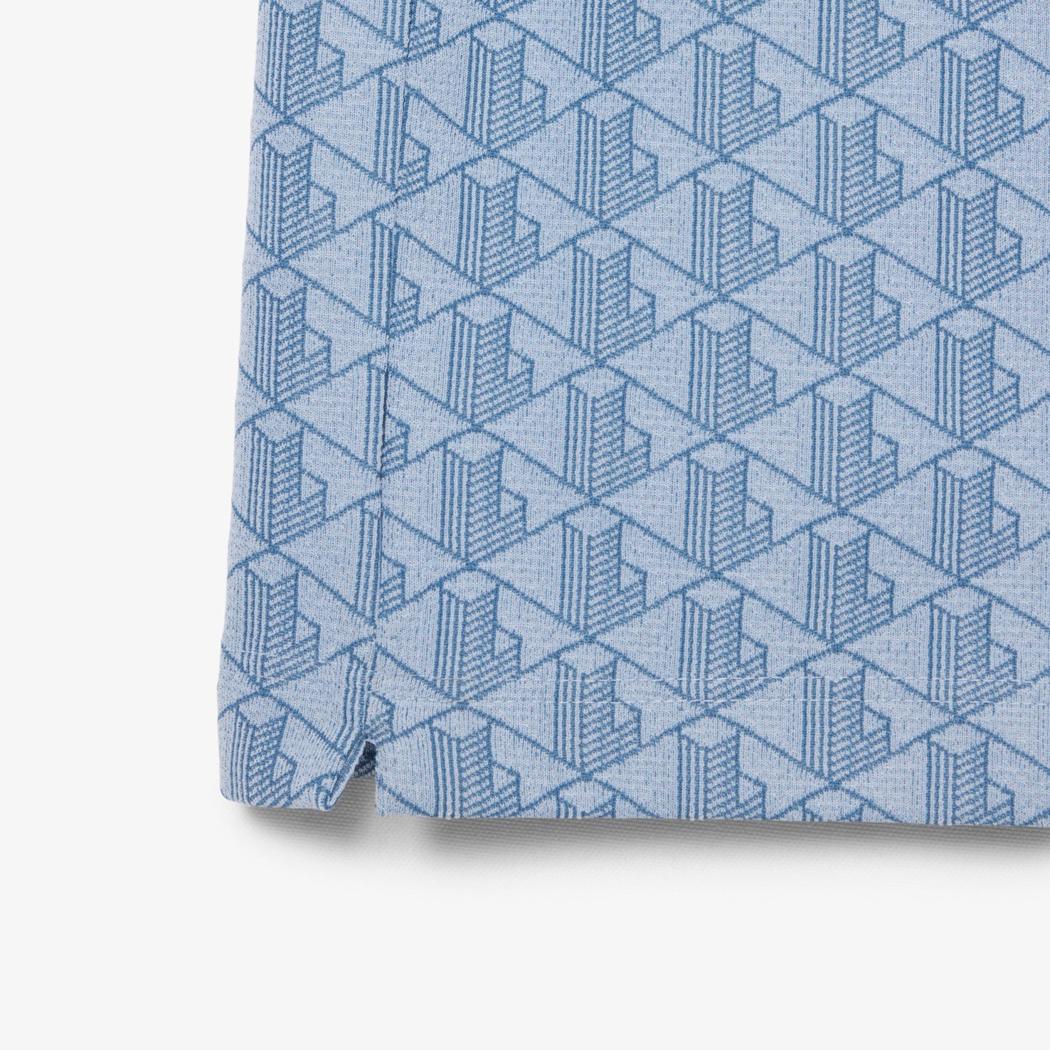 【ラコステ/LACOSTE】モノグラムジャカードポロシャツ