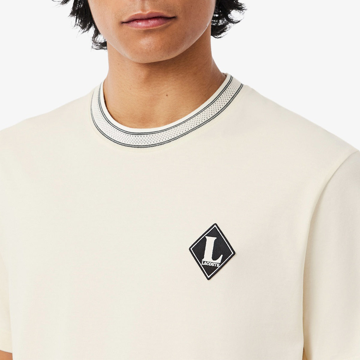 【ラコステ/LACOSTE】バッジTシャツ