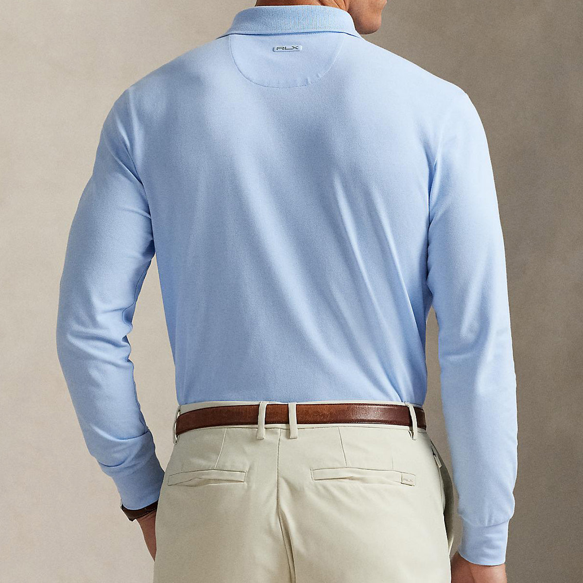 【アール エル エックス ラルフ ローレン/RLX Ralph Lauren】長袖ポロシャツ テーラードフィット(MEN`S)