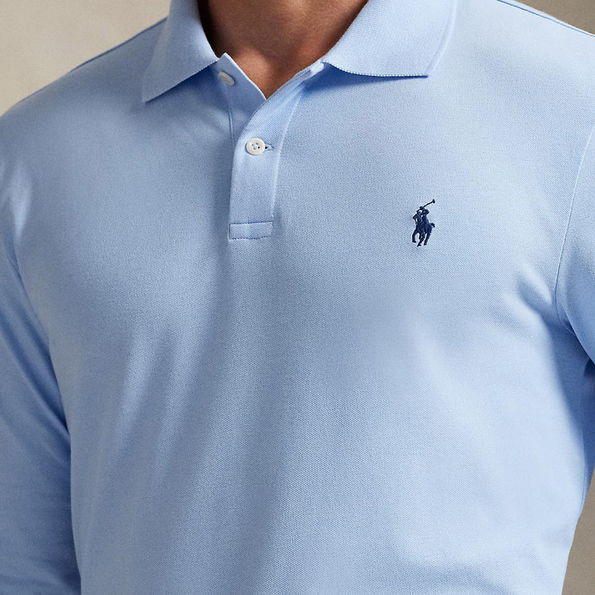 【アール エル エックス ラルフ ローレン/RLX Ralph Lauren】長袖ポロシャツ テーラードフィット(MEN`S)