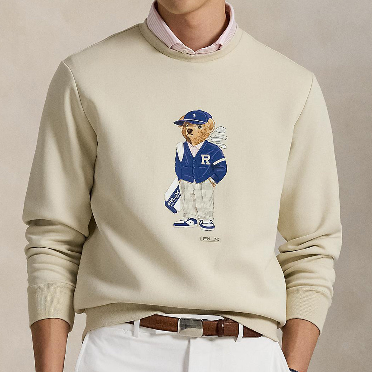 【アール エル エックス ラルフ ローレン/RLX Ralph Lauren】ポロベア クルーネックスウェットシャツ(MEN`S)