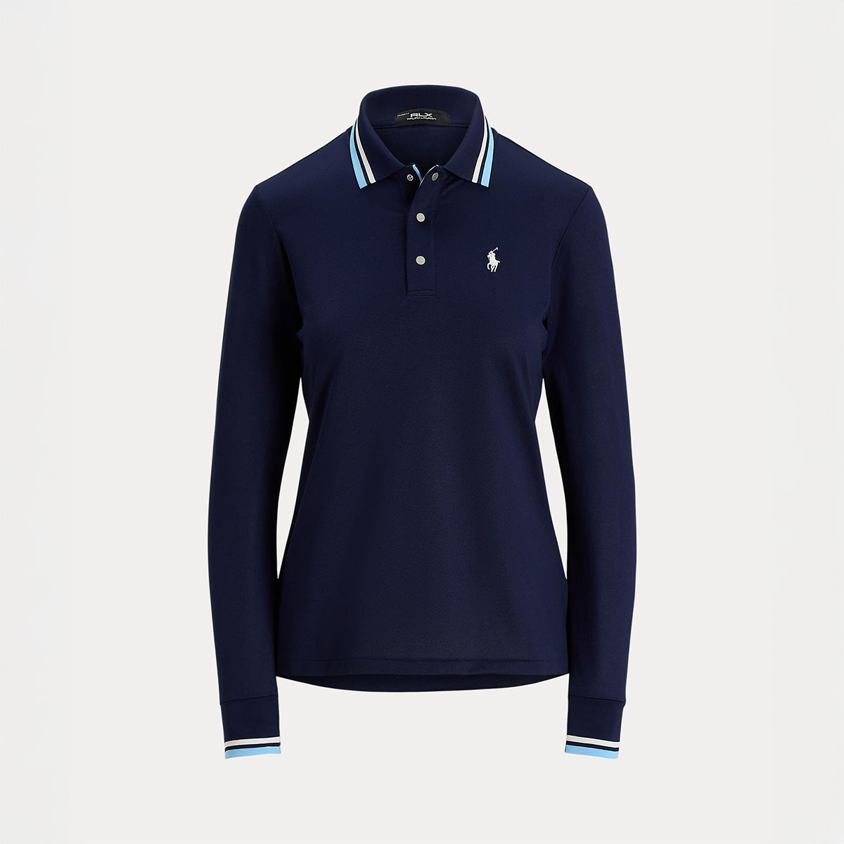 【アール エル エックス ラルフ ローレン/RLX Ralph Lauren】ベーシック長袖ポロシャツ(WOMEN`S)