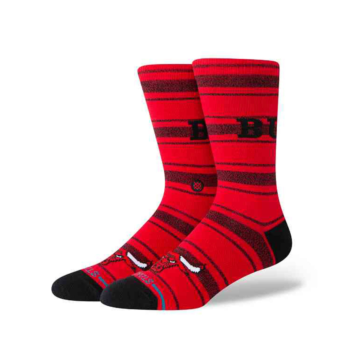 NBAチームソックス ブルズ BULLS HOMESICK CREW 【STANCE×NBA】