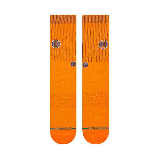NBAチームソックス ニックス KNICKS BADGED CREW 【STANCE×NBA】