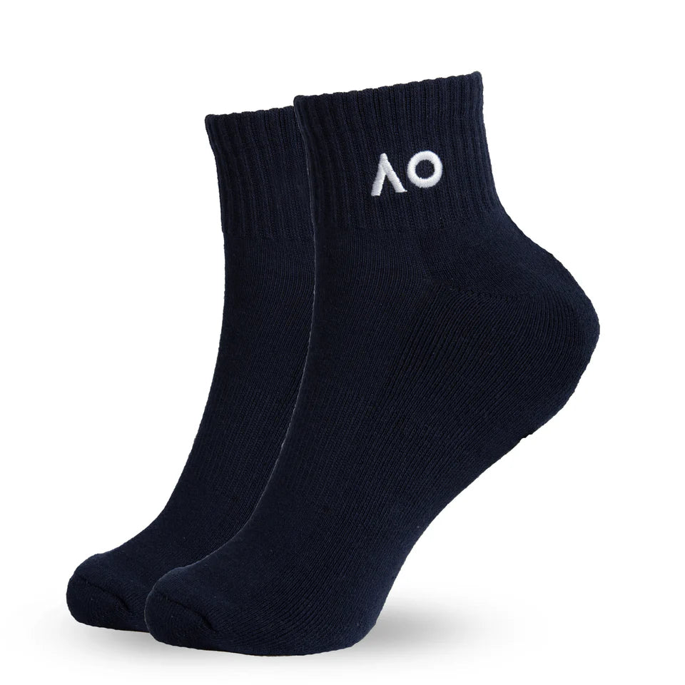 【全豪オープンテニス】AOロゴアンクルソックス