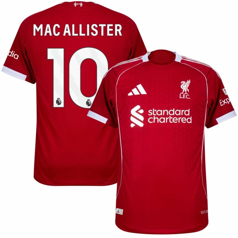 リバプール サッカー ユニフォーム 2025-26 アレクシス・マック・アリスター 10
