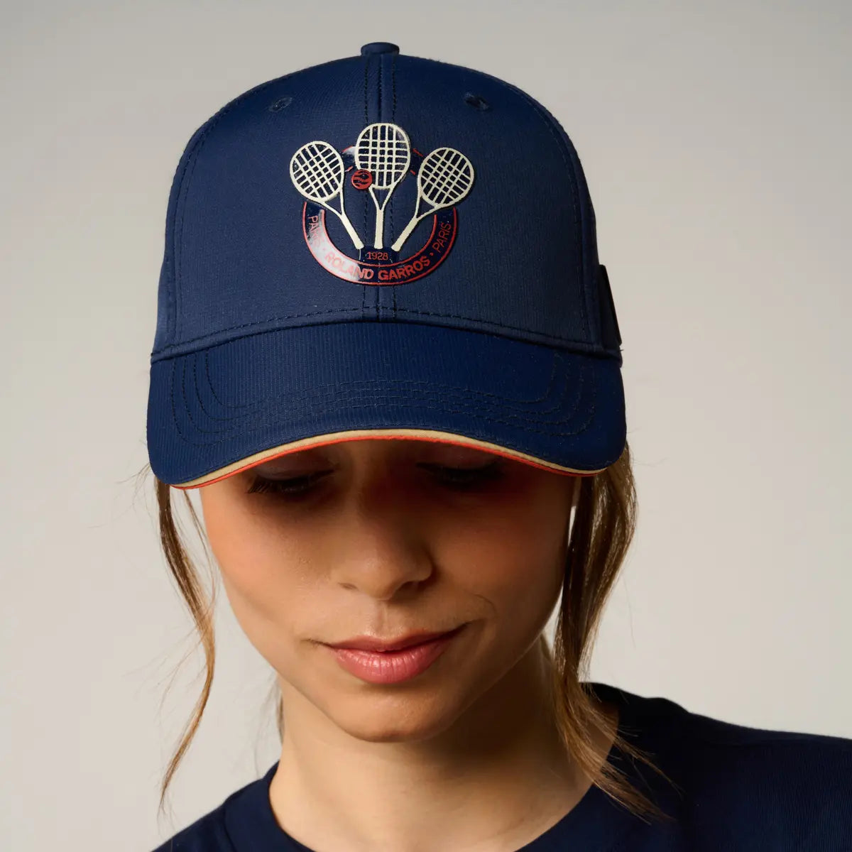 【全仏オープンテニス】ローランギャロス3ラケットロゴキャップ