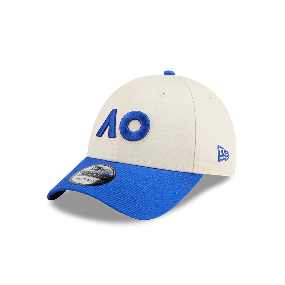 【全豪オープンテニス】ニューエラ/NEW ERA 9FORTY AOロゴツートンキャップ