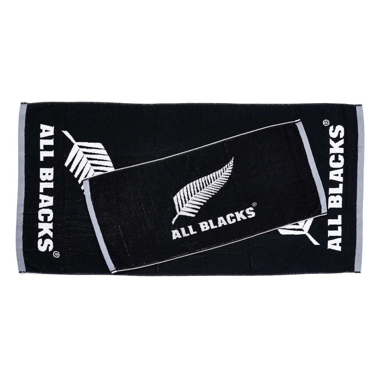 オールブラックス (ALL BLACKS) ジャガード織 バスタオル