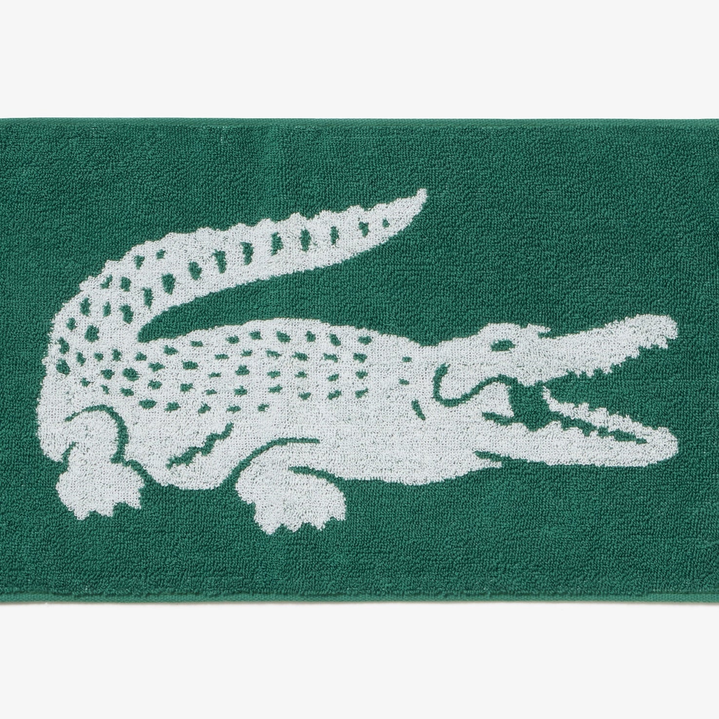 【ラコステ/LACOSTE】ワニロゴジャカードスポーツタオル