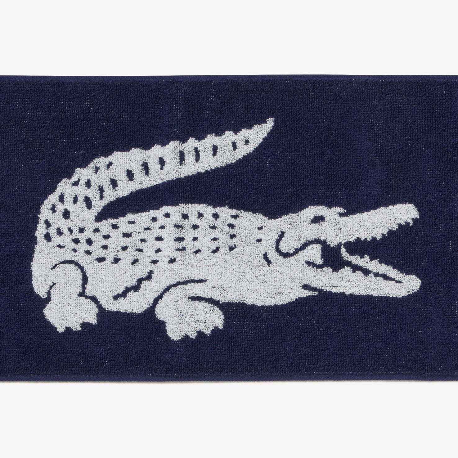 【ラコステ/LACOSTE】ワニロゴジャカードスポーツタオル