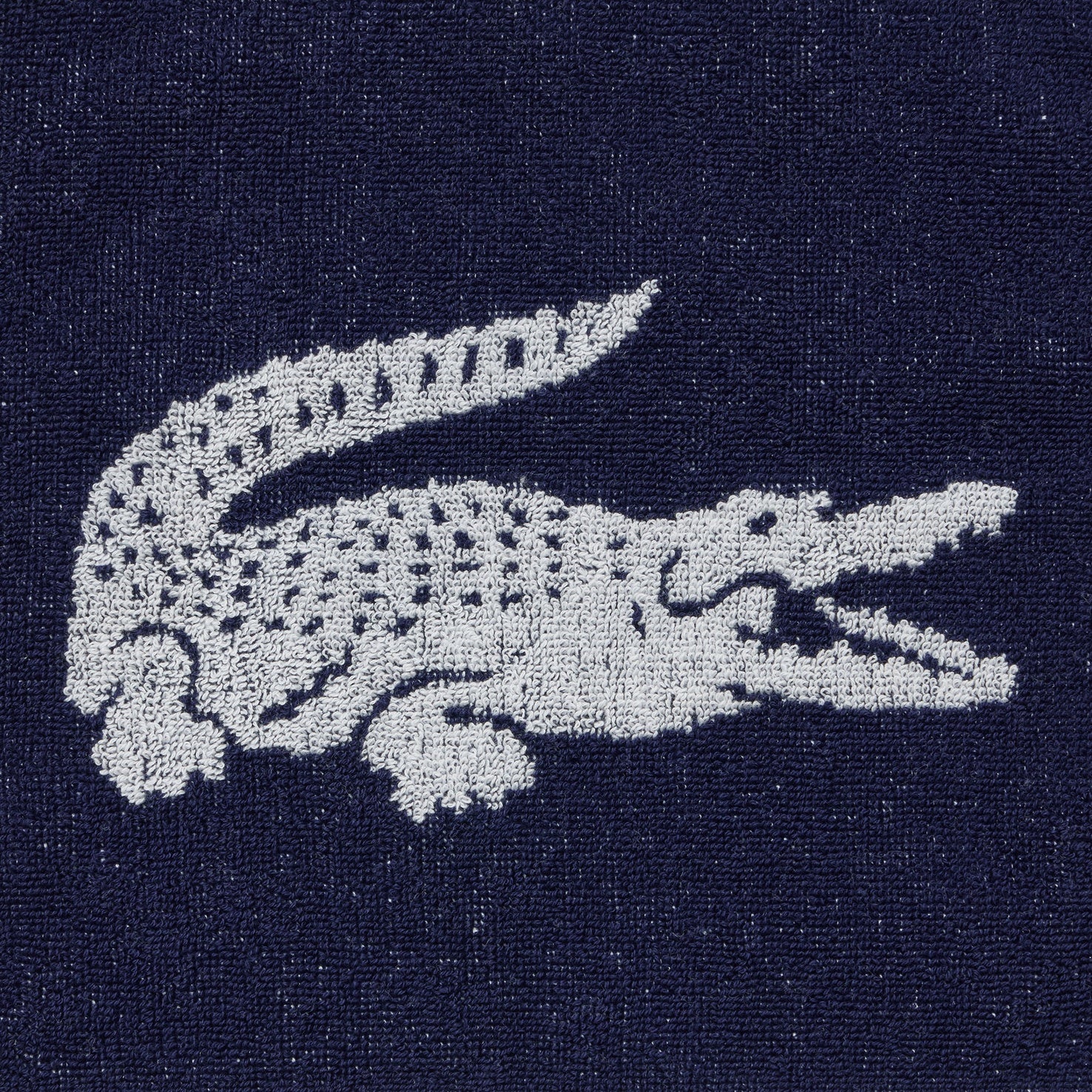【ラコステ/LACOSTE】ワニロゴジャカードハンカチタオル