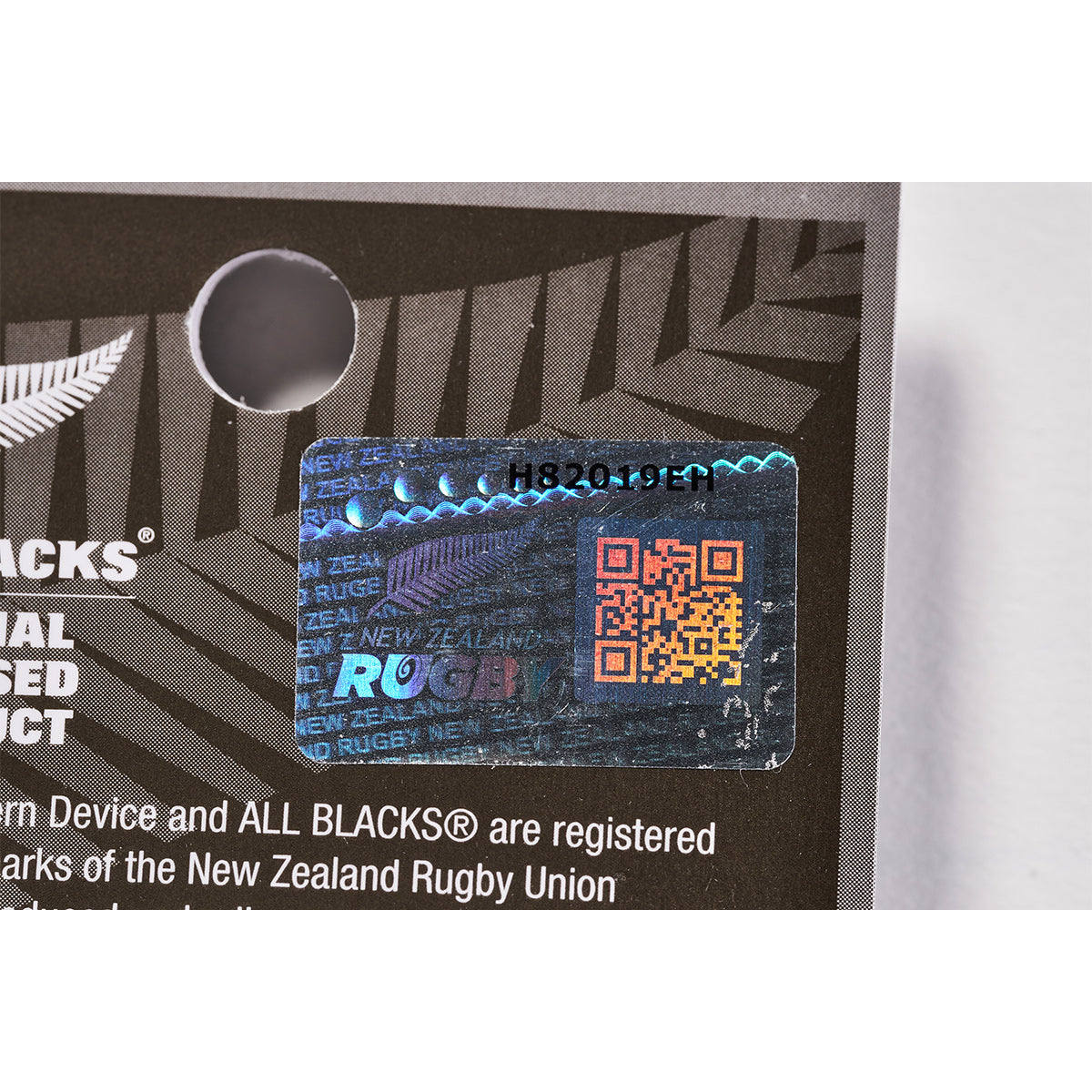 オールブラックス (ALL BLACKS) ピンバッジ ロゴ プリント