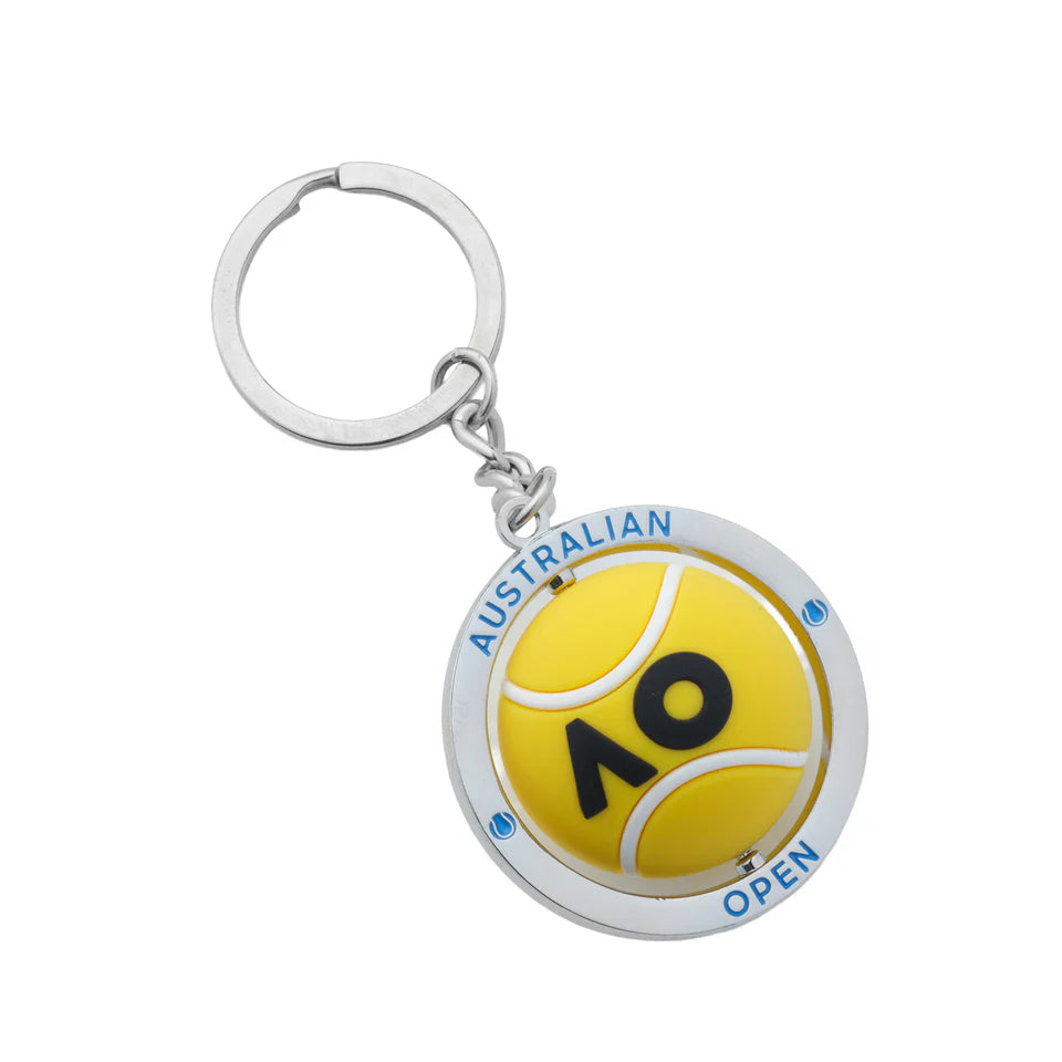 【全豪オープンテニス】AOスピニングテニスボールキーリング