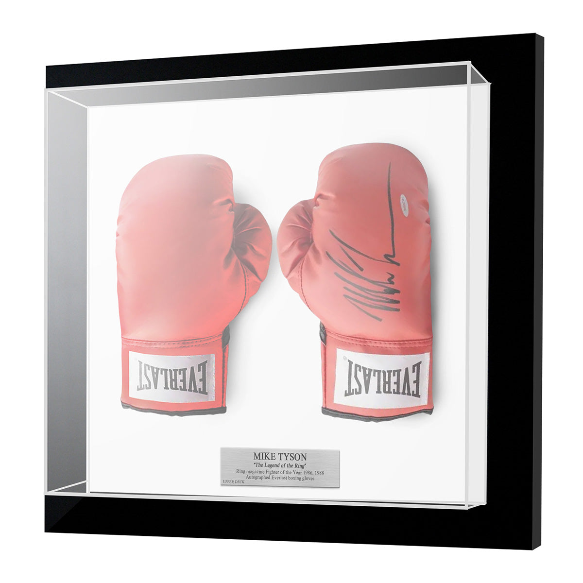 【メモラビリア】 マイク・タイソン EVERLAST RED AUTOGRAPH BOXING GLOVES NO INSCRIPTION