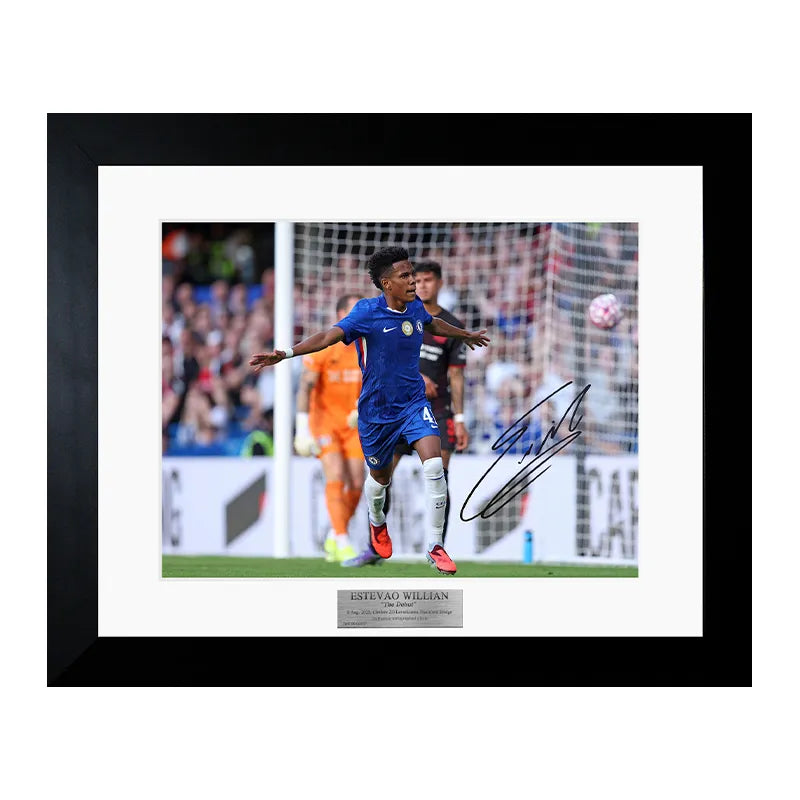 メモラビリア】エステヴァン直筆サイン入りチェルシー25/26フォト特製