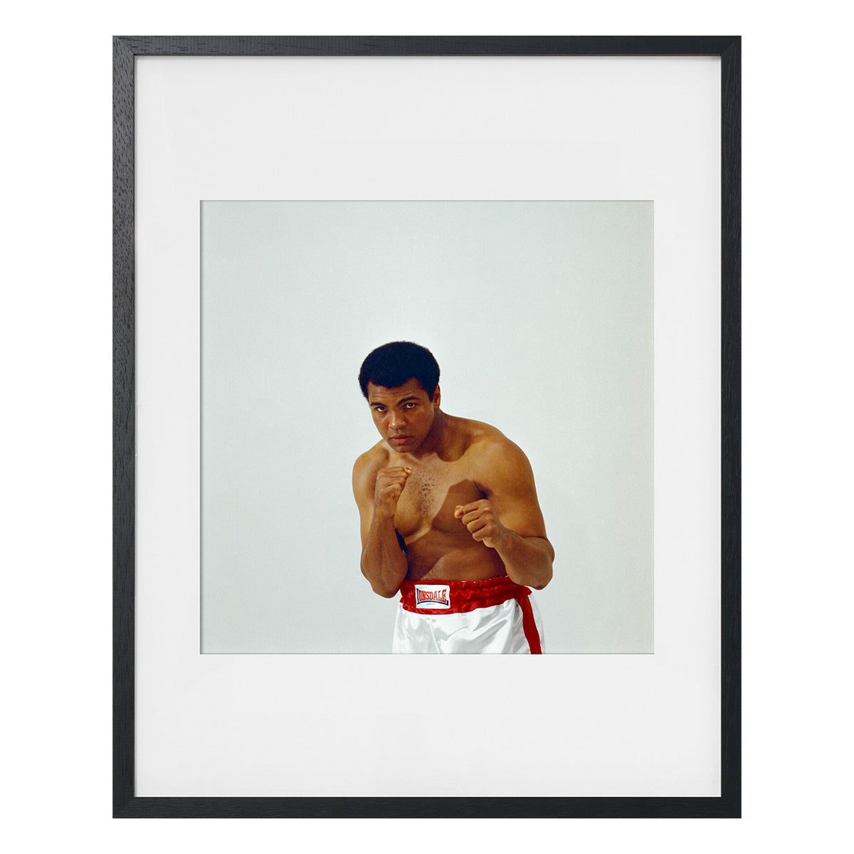 LOWELL RILEY MUHAMMAD ALI SHOWING HIS FISTS DOMINANT WHITE(フレームセット)【YELLOWKORNER】モハメド・アリ