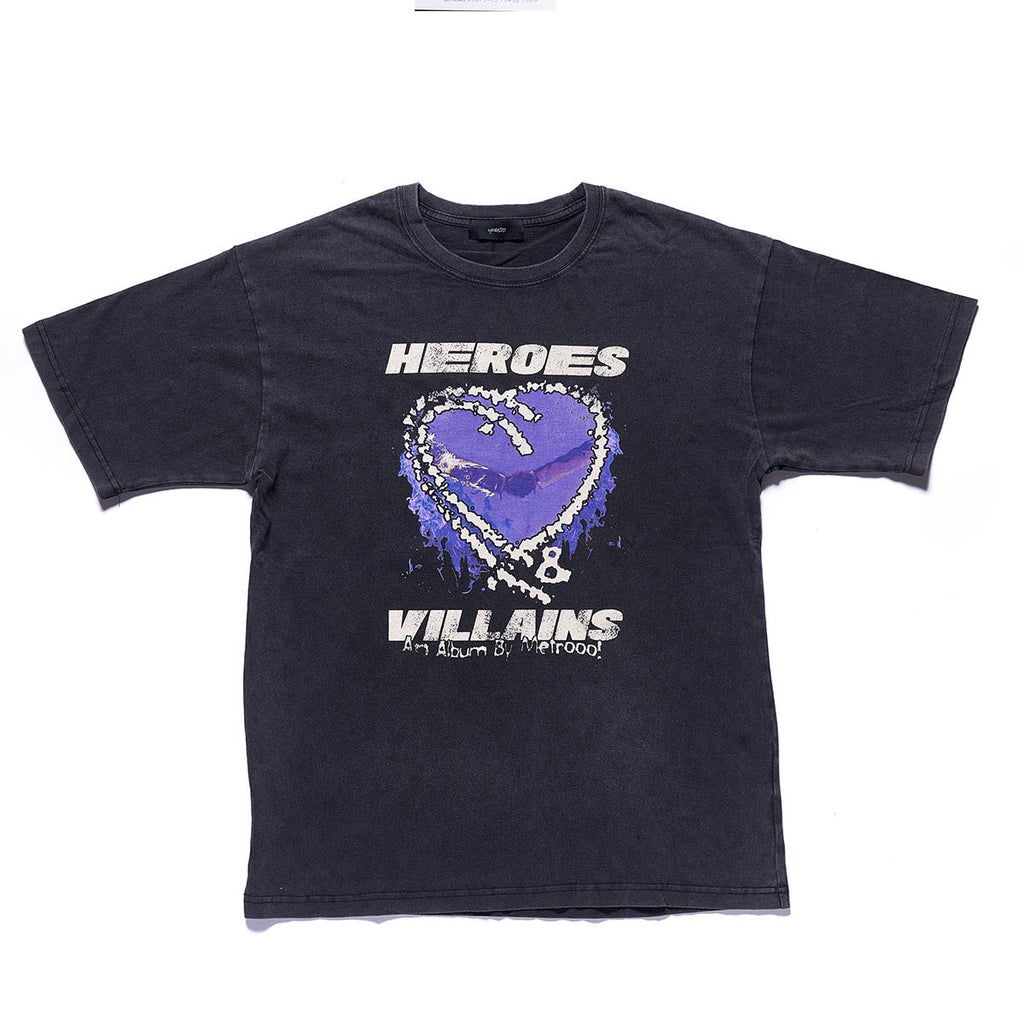 メトロ・ブーミン（METRO BOOMIN）HEROS & VILLAINS Tシャツ 【U/MUSIC 