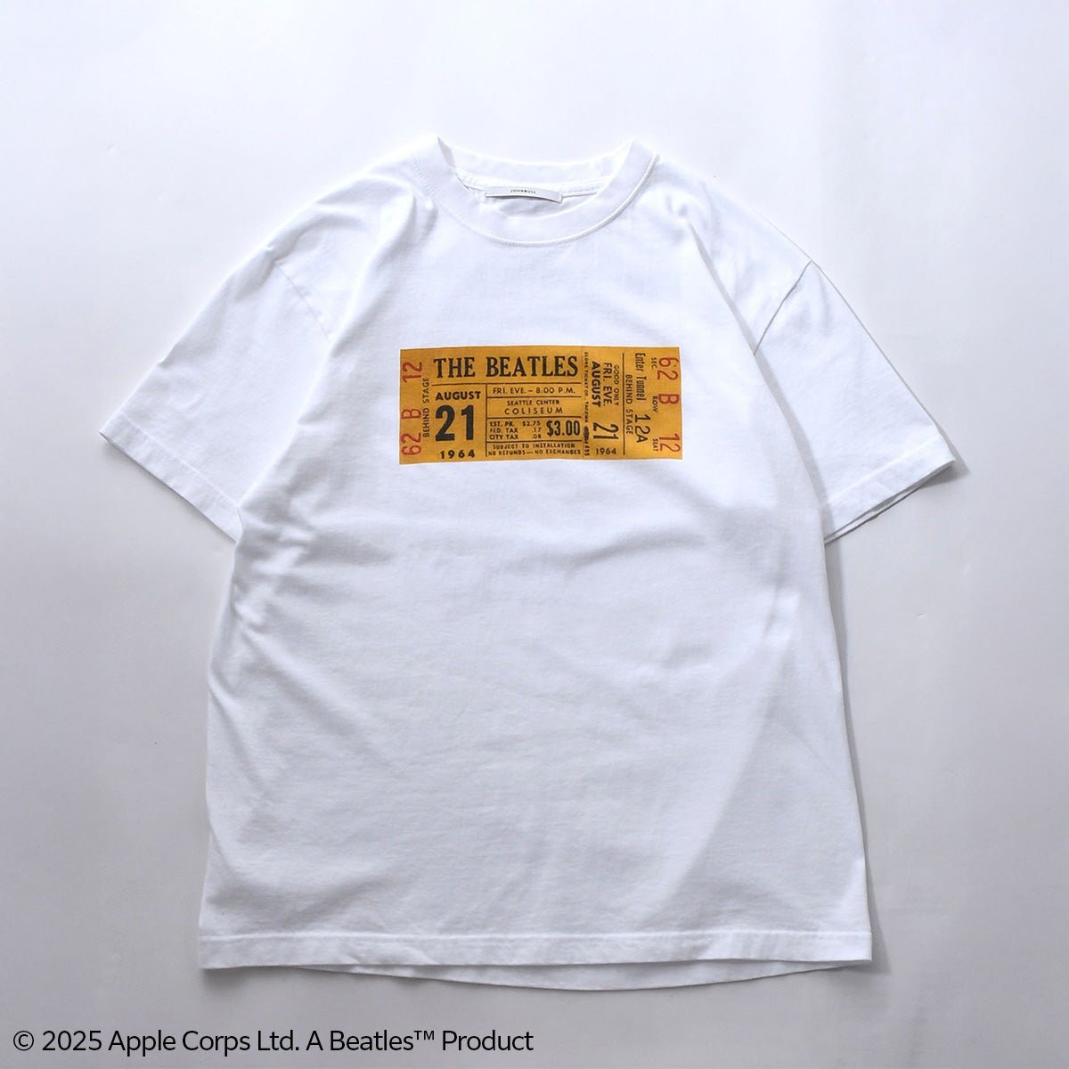 ザ・ビートルズ(THE BEATLES) TICKET Tシャツ 【ジョンブル/JOHNBULL】
