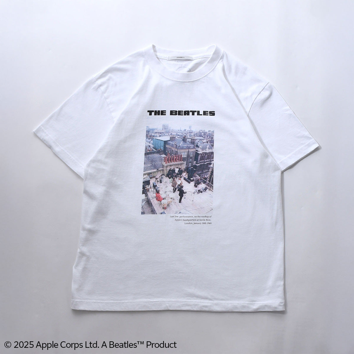 ザ・ビートルズ(THE BEATLES)ROOFTOP Tシャツ 【ジョンブル/JOHNBULL】