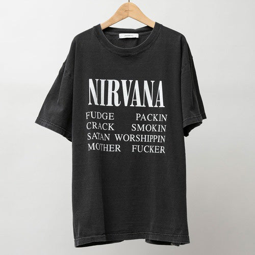 ニルヴァーナ(NIRVANA)FUDGE PACKIN Tシャツ 【ジョンブル/JOHNBULL】