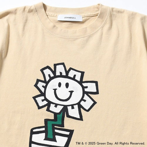 グリーン・デイ(GREEN DAY)FLOWER Tシャツ 【ジョンブル/JOHNBULL】