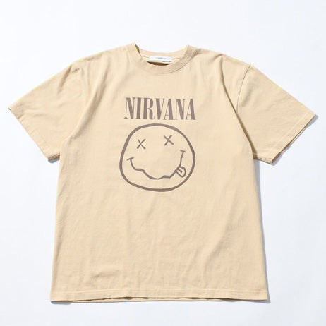 ニルヴァーナ(NIRVANA)SMILEY Tシャツ 【ジョンブル/JOHNBULL】