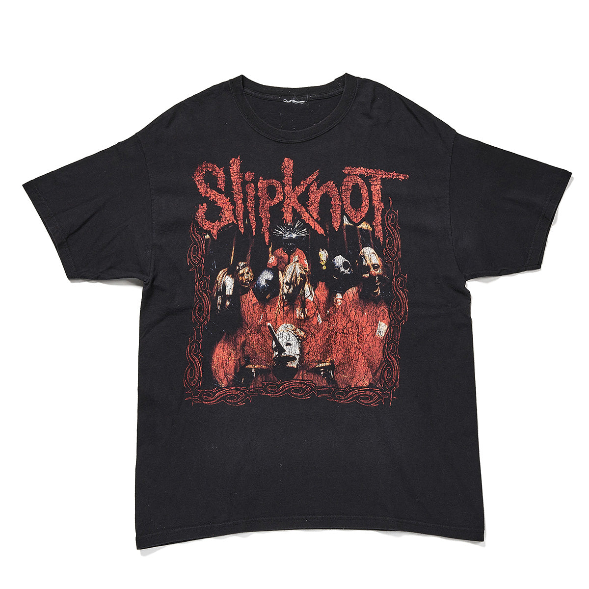 【ベルベルジン遊歩道店】'00s スリップノット/Slipknot Tシャツ(赤プリント)|BerBerJin Yuhodo