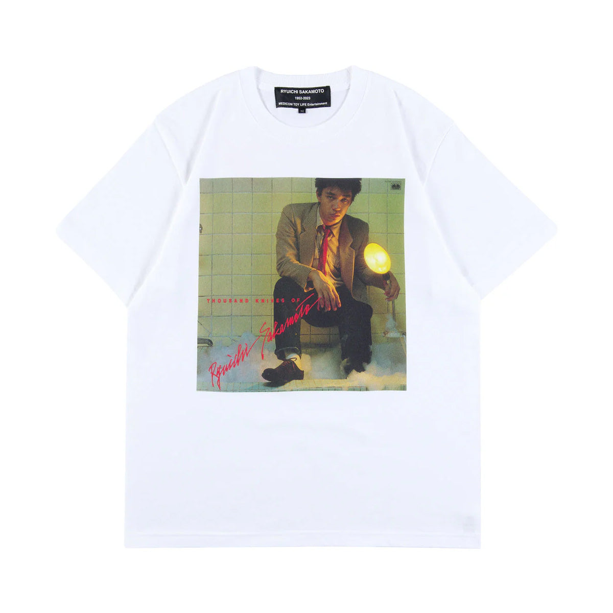 坂本龍一 「千のナイフ」 Tシャツ【MLE】