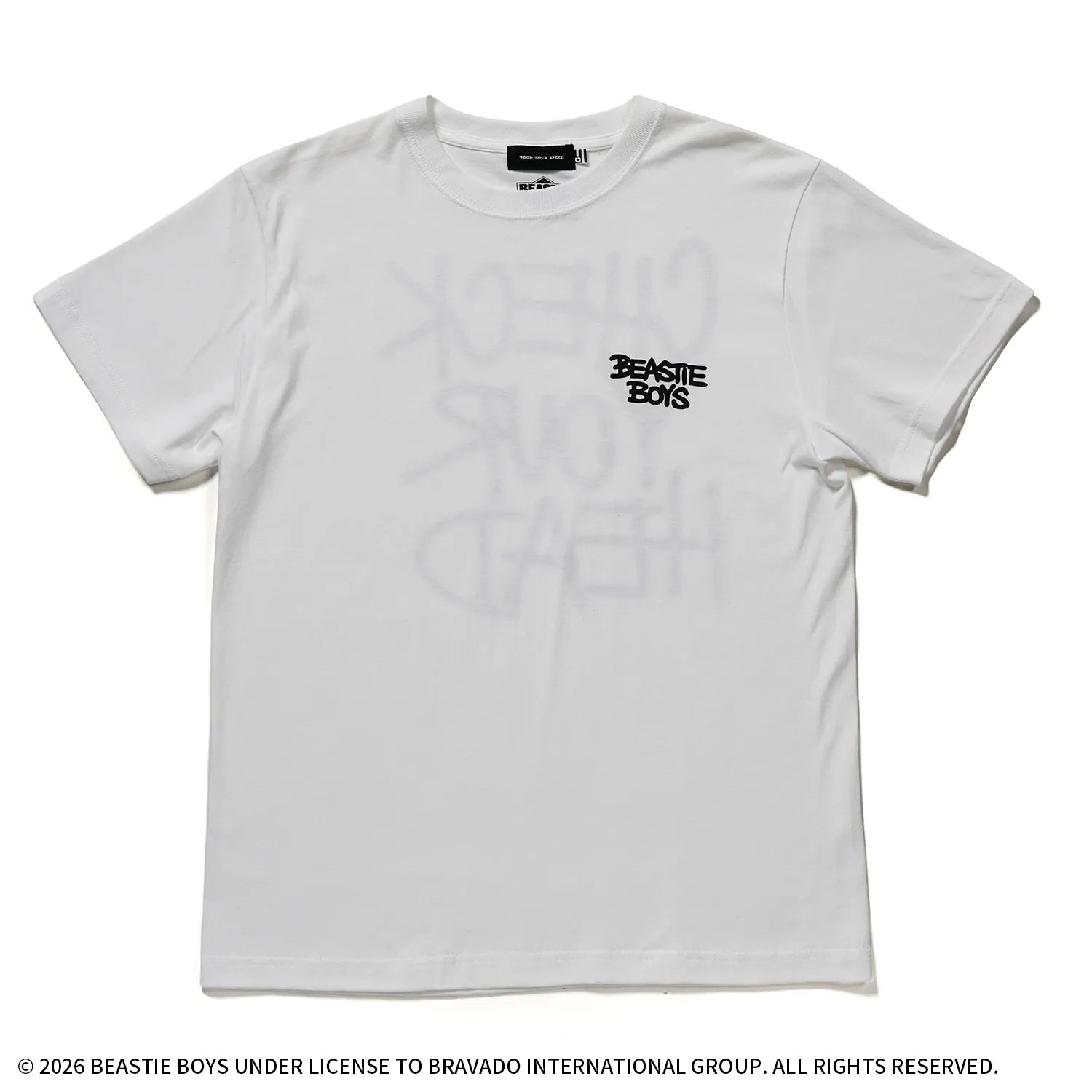 ビースティ・ボーイズ(BEASTIE BOYS)CHECK YOUR HEAD Tシャツ (バックプリント)【グッドロックスピード/GOOD ROCK SPEED】