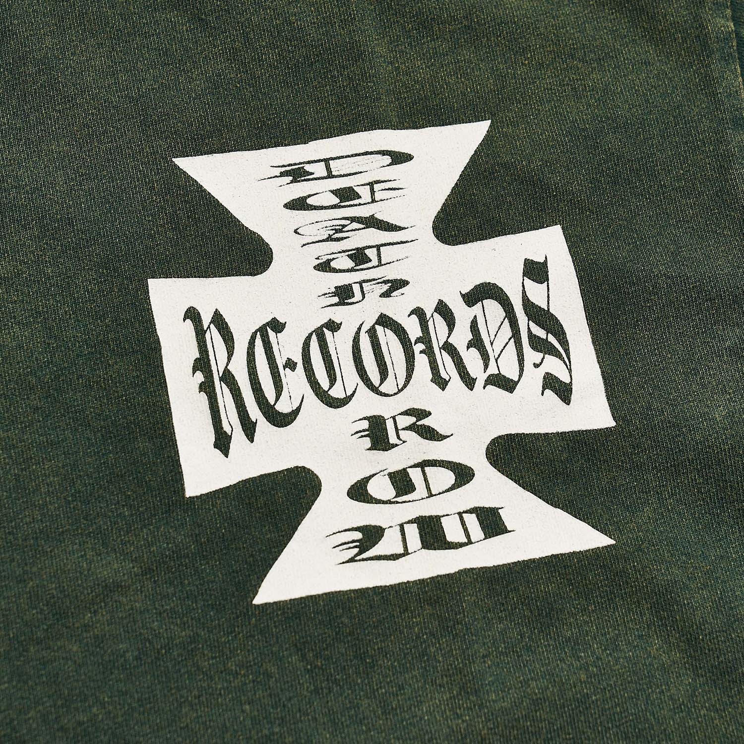 デス・ロウ・レコード(DEATH LOW RECORDS) BACK PRINT Tシャツ【U/MUSIC】