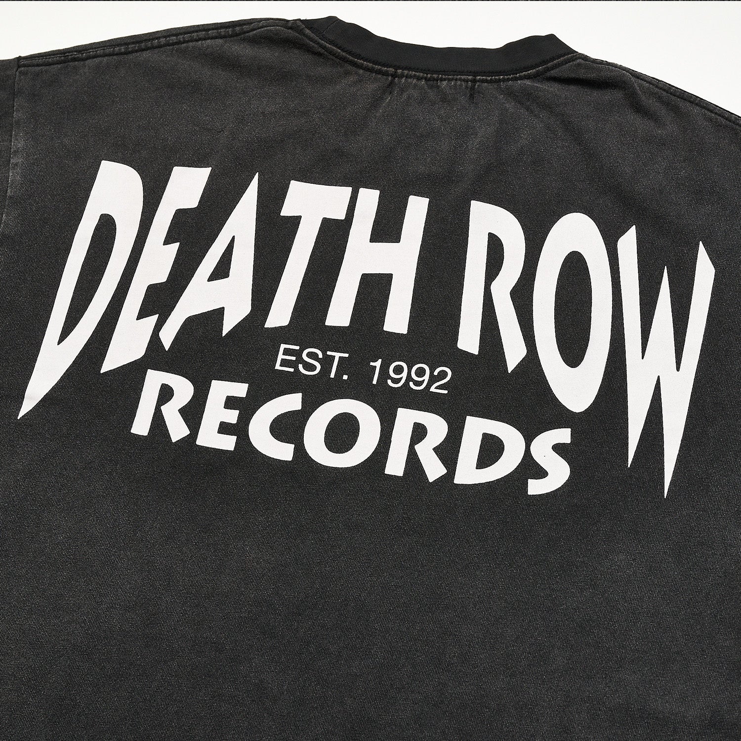 デス・ロウ・レコード(DEATH LOW RECORDS) BACK PRINTNAME Tシャツ【U/MUSIC】