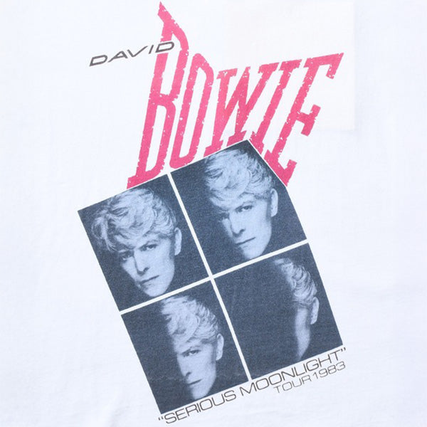 デヴィッド・ボウイ(David Bowie)SERIOUS MOONLIGHT TOUR Tシャツ【ジョンブル/JOHNBULL】