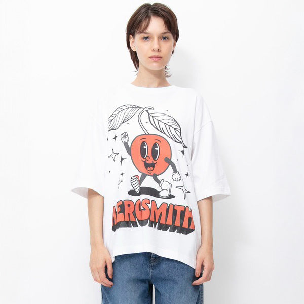 エアロスミス(AEROSMITH)APPLE Tシャツ【ジョンブル/JOHNBULL】