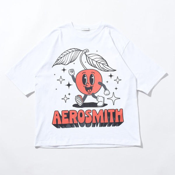 エアロスミス(AEROSMITH)APPLE Tシャツ【ジョンブル/JOHNBULL】