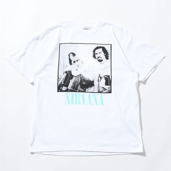 ニルヴァーナ(NIRVANA)PHOTO Tシャツ【ジョンブル/JOHNBULL】